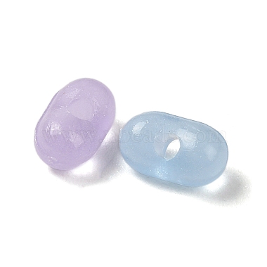 Luminous Transparent Acrylic Beads(LACR-D009-01H)-4