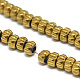 Electroplate Non-magnetic Synthetic Hematite Beads Strands(G-T061-46A)-3