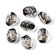 Hilos de cuentas de lampwork hechos a mano(FOIL-T008-07B)-2