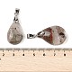 pendentifs quartz lodolite naturel(G-K377-02P)-3