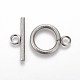 Tarnish Resistant 304 Stainless Steel Toggle Clasps(STAS-P248-03P)-1