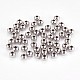 304 Stainless Steel Smooth Round Spacer Beads(STAS-M006-01C)-1