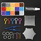 kits de fabrication de porte-clés et de sangles de téléphone bricolage(DIY-YW0003-38)-1