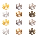 300Pcs 6 Colors 6-Petal Iron Bead Caps(IFIN-CJ0001-67)-4