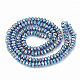 Electroplate Non-magnetic Synthetic Hematite Beads Strands(G-T061-154A)-2