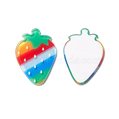 Acrylic Cabochons Suitable for Hair Pins(MACR-I038-02)-3