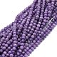 Natural Lilac Jade Beads Strands(G-O201A-05A)-1