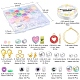 DIY Candy Color Bracelet Wine Glass Charm Making Kit(DIY-YW0006-21)-4