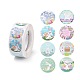 8 Patterns Easter Theme Self Adhesive Paper Sticker Rolls(DIY-C060-03R)-1
