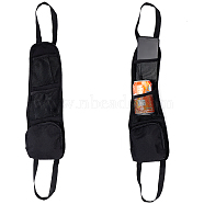 Car Seat Side Pocket, Multi-purpose Storage Bag, Mobile Bag Storage Storage Car Mounted Hanging Beverage Bag, Black, 42x14x2cm(AJEW-WH0092-31)