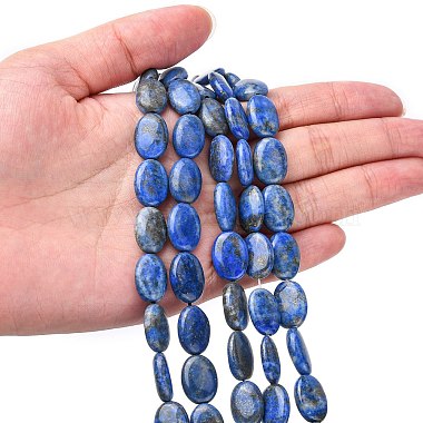 Natural Lapis Lazuli Beads Strands(G-K311-01A-02)-2
