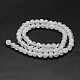 Chapelets de perles en quartz naturel craquelé(G-K285-02-8mm)-2