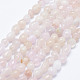 Natural Pink Morganite Beads Strands(G-K203-47)-1