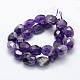 Natural Amethyst Beads Strands(G-P322-45)-2