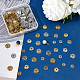 Pandahall Elite 360 pcs 12 capuchons de perles en alliage de style tibétain(FIND-PH0006-57)-5