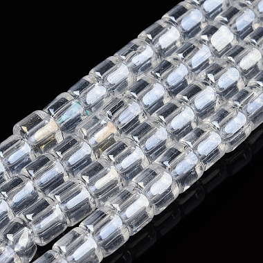 Clear Column Glass Beads