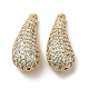 Brass Micro Pave Clear Cubic Zirconia Beads(KK-G481-10G)-1