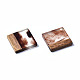 Transparent Resin & Walnut Wood Pendants(RESI-T035-31B)-3