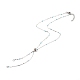 Adjustable Stainless Steel Slider Necklaces Making(AJEW-JB00991)-3