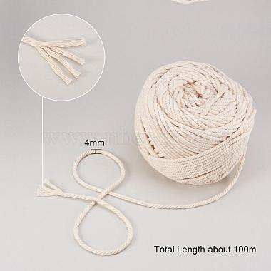 Cordón de algodón macramé(OCOR-WH0009-C01-4mm)-2