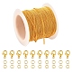 Brass Soldered Curb Chains(CHC-YW0001-02)-1