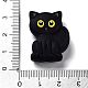 Black Cat Silicone Beads(SIL-R014-03)-3