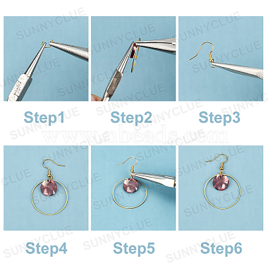 SUNNYCLUE DIY Resin Dangle Earring Making Kits(FIND-SC0001-72)-4