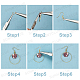 SUNNYCLUE DIY Resin Dangle Earring Making Kits(FIND-SC0001-72)-4