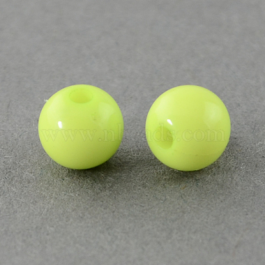 Solid Chunky Acrylic Ball Beads(SACR-R812-4mm-05)-1