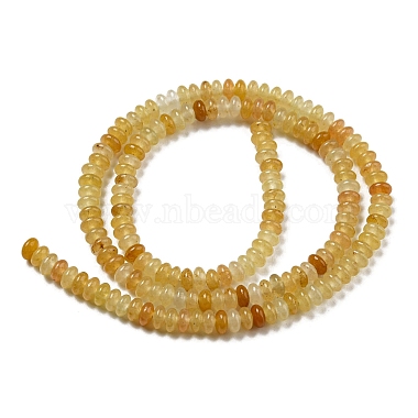 jaune naturel aventurine perles brins(G-K343-C02-03)-3