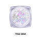 Hexagon Shining Nail Art Decoration Accessories(MRMJ-T063-546A)-2