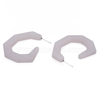 Large C-shape Stud Earrings for Girl Women(KY-Q058-081A)-2