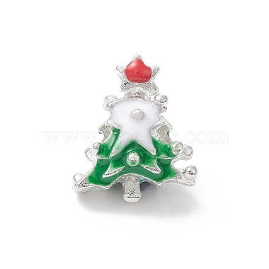 Christmas Theme Alloy Enamel European Beads(MPDL-Q213-09P)-4