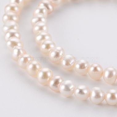 Natural Cultured Freshwater Pearl Beads Strands(PEAR-R063-07A)-3