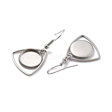 201 Stainless Steel Earring Hooks(STAS-Z036-09P)-2