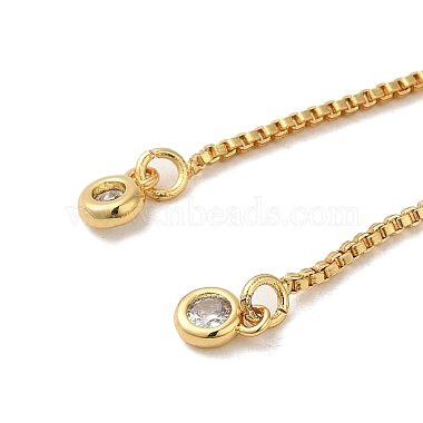 Rack Plating Brass with Cubic Zirconia Bracelet Making(KK-Q795-20G)-3