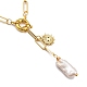 Ожерелья лариат с жемчугом кеши и натуральным жемчугом барокко(NJEW-JN03042-01)-3