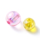 285pcs 7 perles de style mixte en acrylique transparent et en argile polymère faites à la main(DIY-FS0004-39)-3