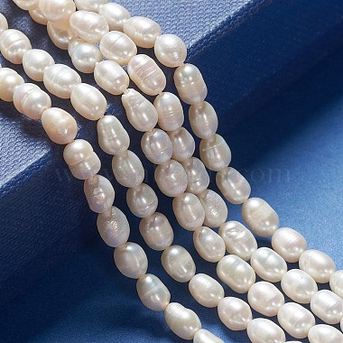 Natural Cultured Freshwater Pearl Strands(A23WM011-01)-2