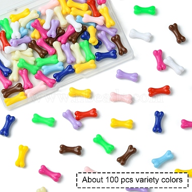 100Pcs UV Plating Acrylic Beads(PACR-YW0001-22)-1