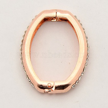 Rose Gold Brass Twister Clasp