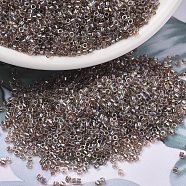 MIYUKI Delica Beads, Cylinder, Japanese Seed Beads, 11/0, (DB2395) Inside Dyed Sand, 1.3x1.6mm, Hole: 0.8mm, about 10000pcs/bag, 50g/bag(SEED-X0054-DB2395)
