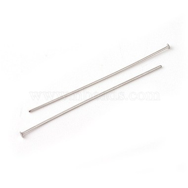 304 Stainless Steel Flat Head Pins(STAS-G185-07P-0.6x40mm)-2