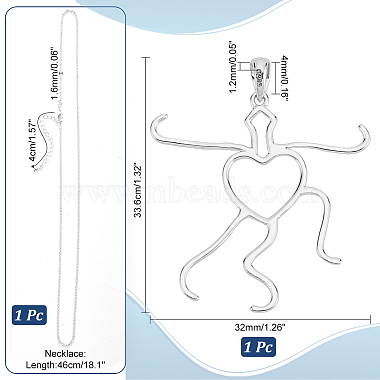 Kit de búsqueda para hacer collares DIY de élite(NJEW-PH0001-30)-4