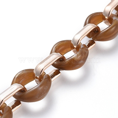 Coffee Acrylic Cable Chains Chain