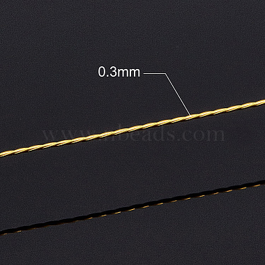 BENECREAT 3 Strands Copper Craft Wire(CWIR-BC0008-0.3mm-G)-2