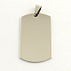 201 Stainless Steel Rectangle Stamping Blank Tag Pendants(X-STAS-S030-03)-1