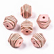 Painted Natural Wood Beads(WOOD-T021-52C-11)-1