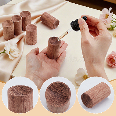 S&auml;ulenf&ouml;rmiger Aromatherapie-Diffusor aus Holz(AJEW-WH0077-208C)-3