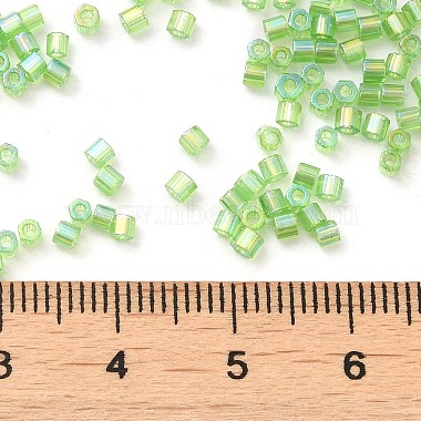 Transparent Colours AB Glass Seed Beads(SEED-S042-19B-02)-4